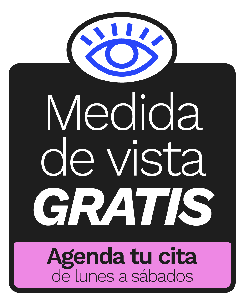 Obtén tu medida de vista gratis