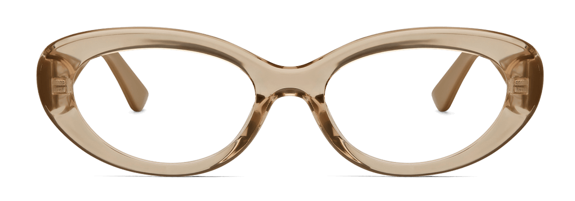 Lentes Pilar Crystal Beige