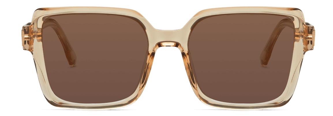 Lentes Macarena Crystal Beige