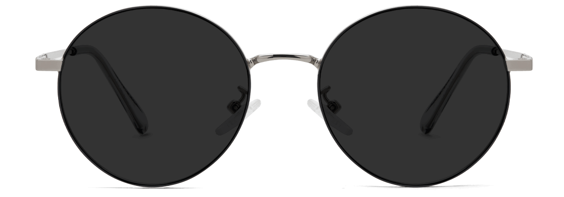 Lentes Brooks Black & Silver