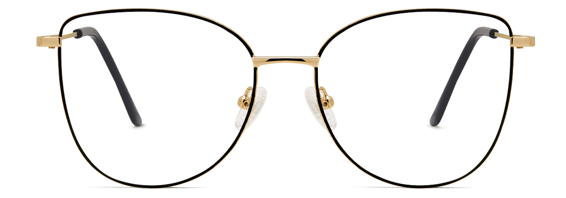 Lentes Hikari Black & Gold