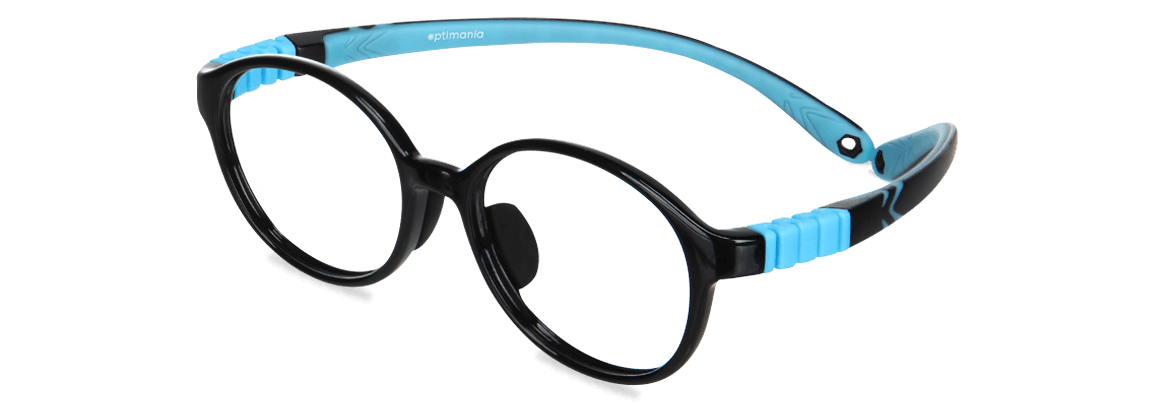 Lentes Ali Black & Sky Blue