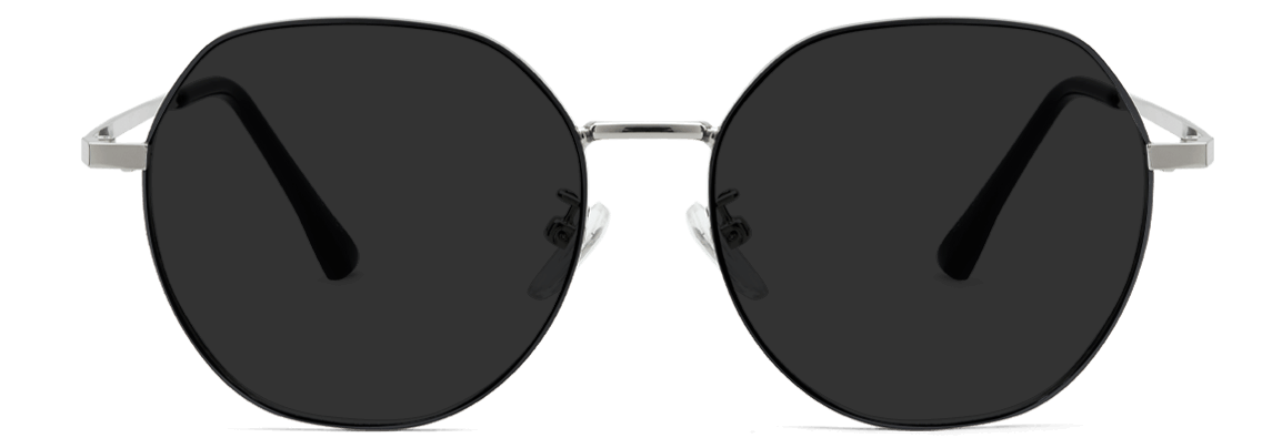 Lentes Chiara Black & Silver