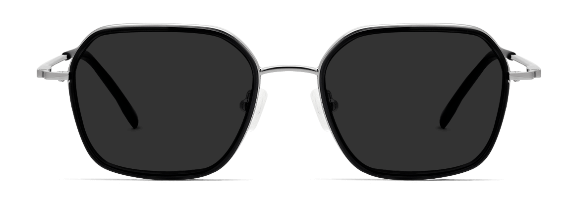 Lentes Remo Black & Silver