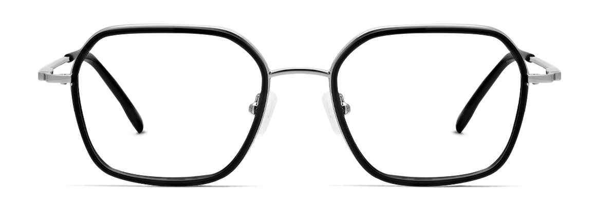 Lentes Remo Black & Silver