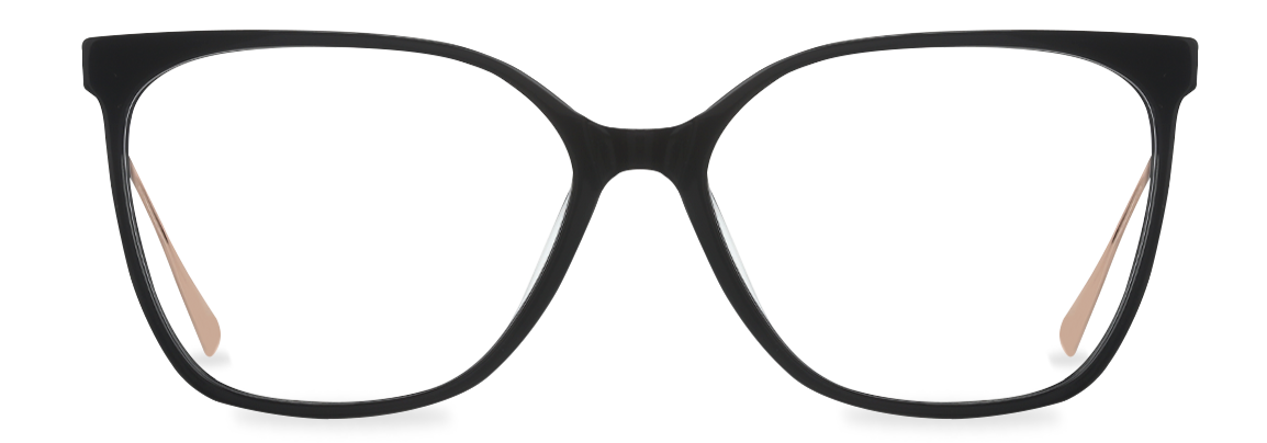 Lentes Rachel Black & Gold