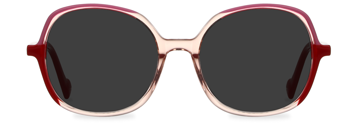 Lentes Mirai Red & Pink Crystal