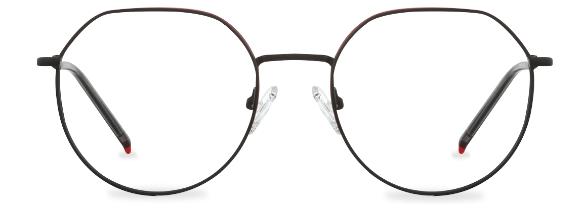 Lentes Josey Black & Red