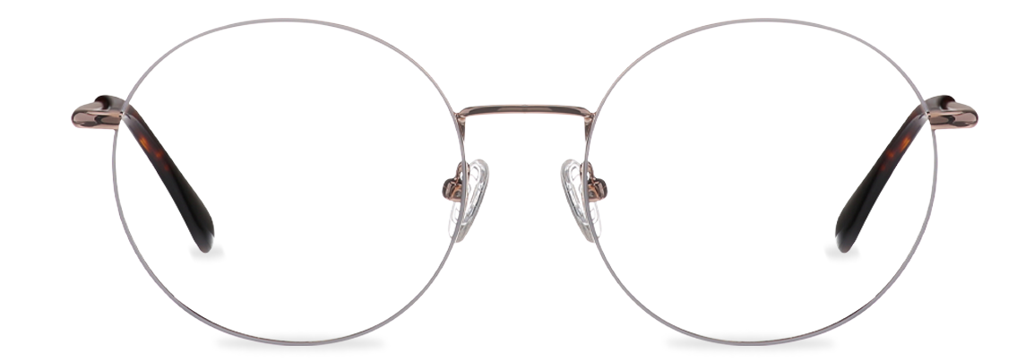 Lentes Billie White & Gold