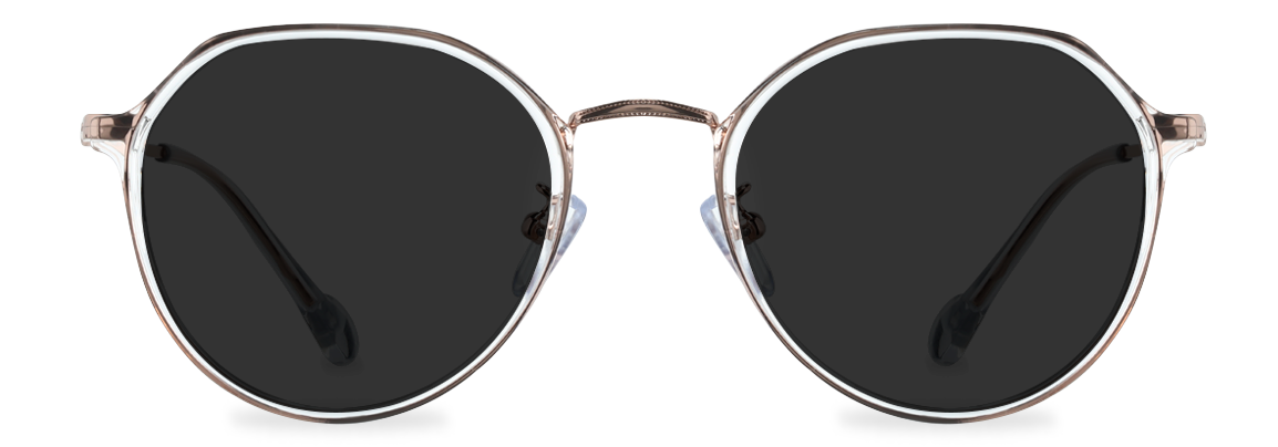Lentes Anni Crystal & Gold