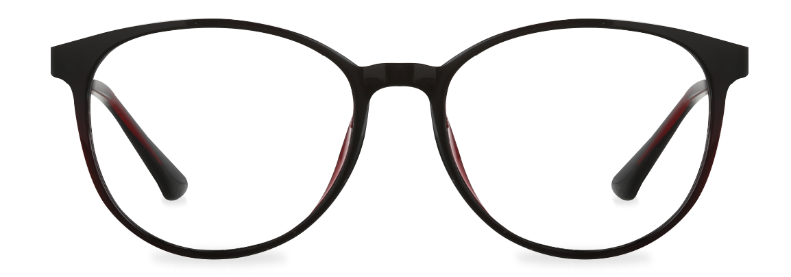 Lentes Estela Black & Red