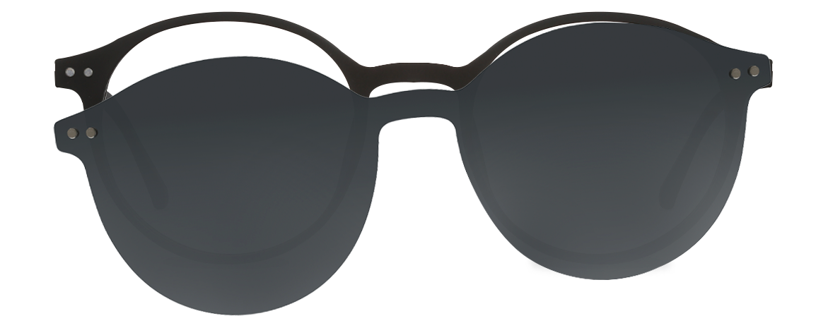 Lentes Kevin Black (2-en-1)