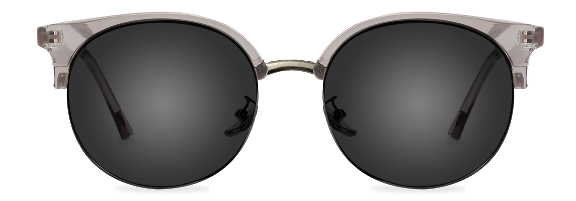 Lentes Parks Crystal & Silver