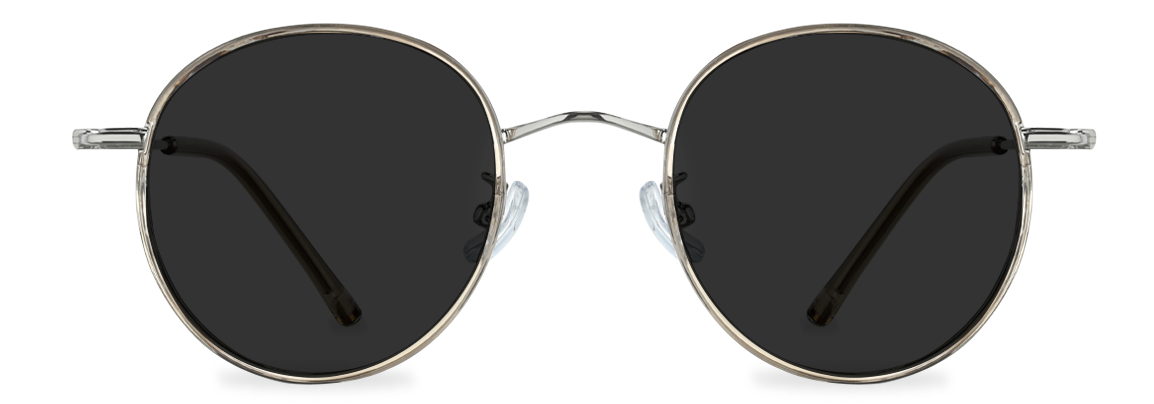 Lentes Darcy Beige & Silver