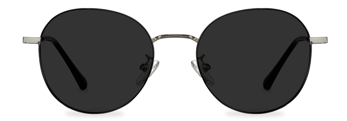 Lentes Sayer Black & Silver