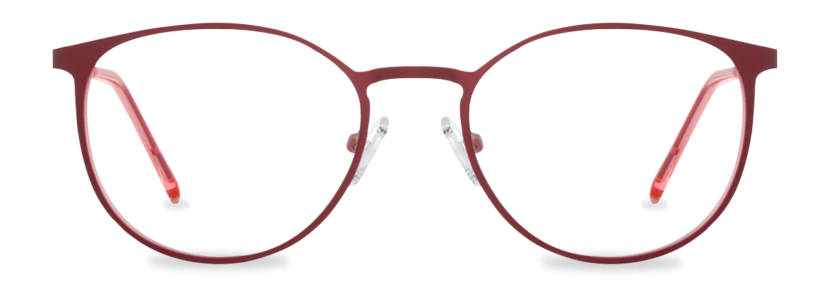 Lentes Mab Dark Red & Pink